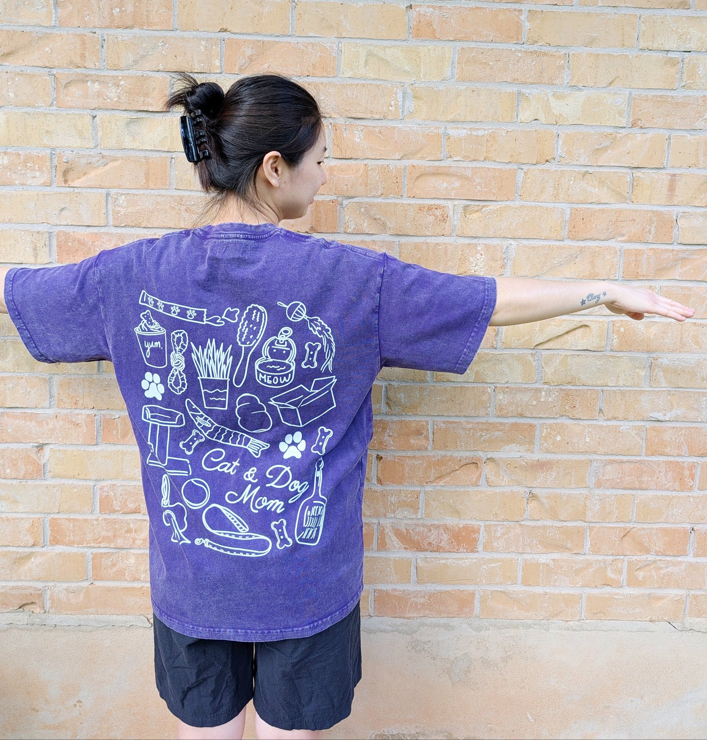Cat & Dog Parent T-Shirt – Vintage Pet Lover Tee