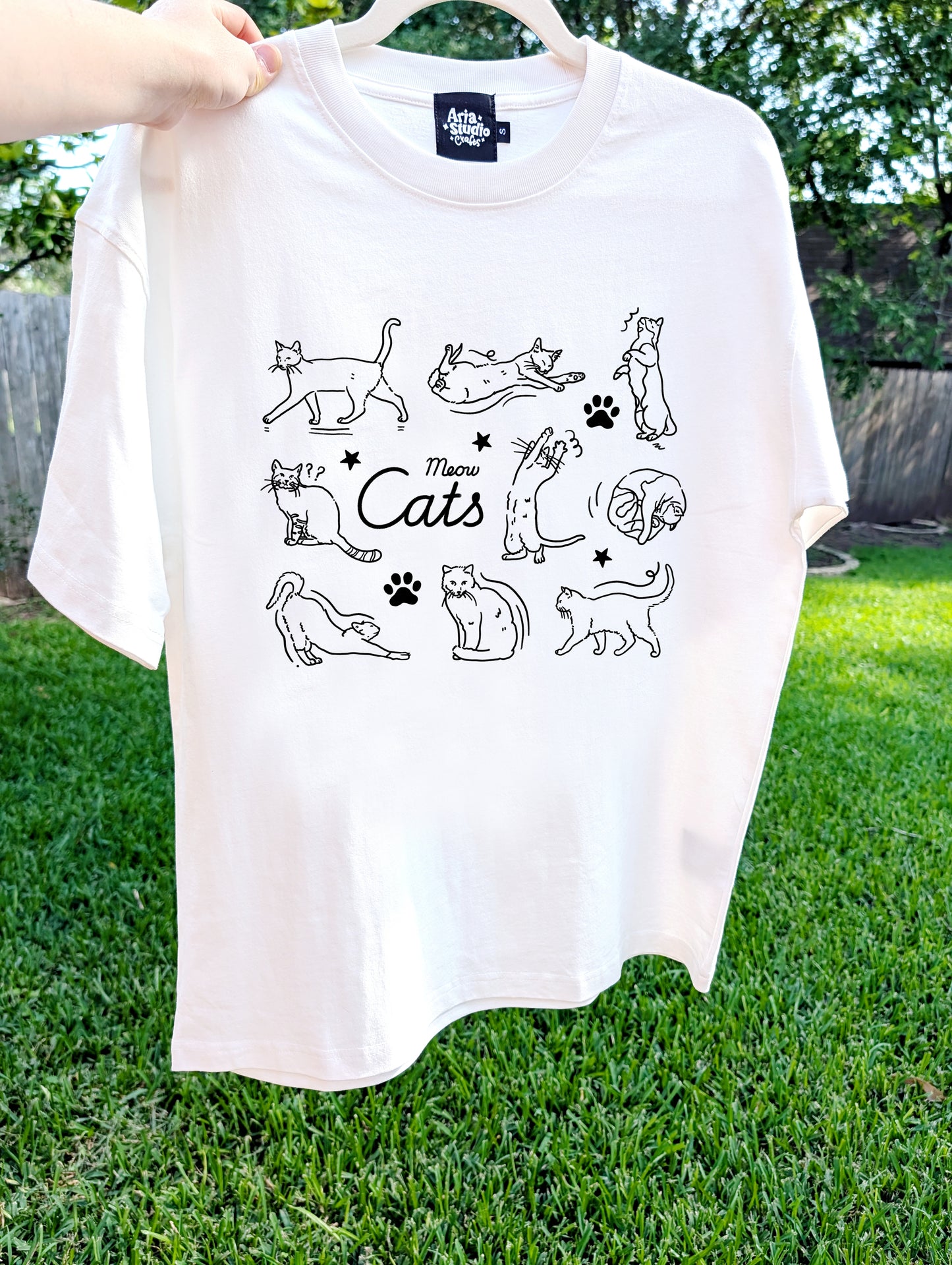 Meow Cats Graphic Tee