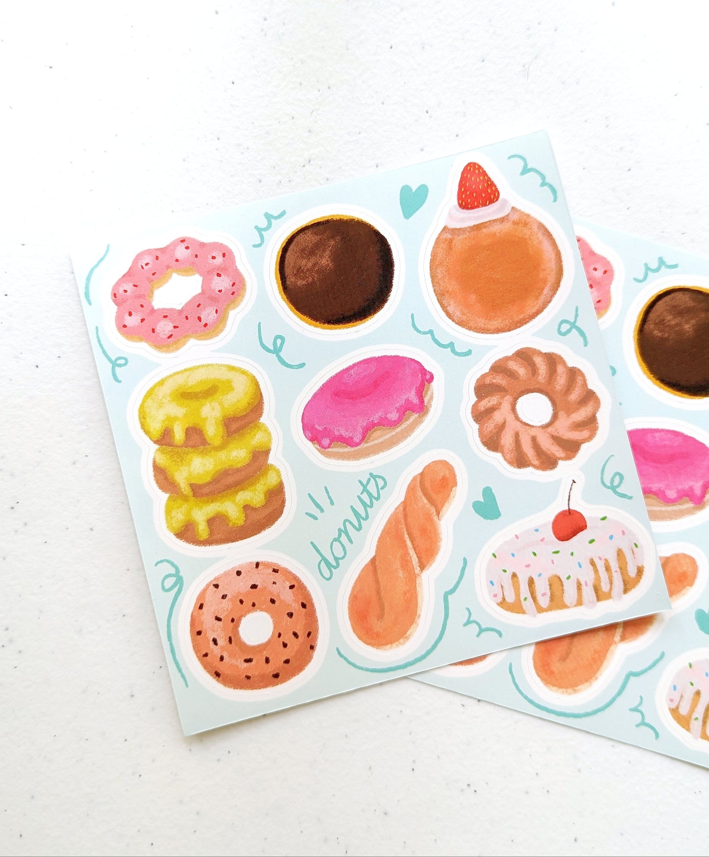 Donuts Sticker Sheet