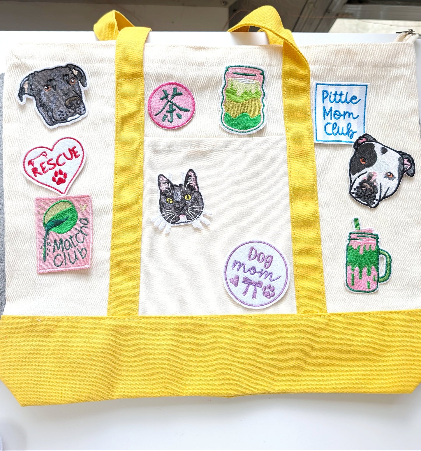 Custom embroidered pet patches