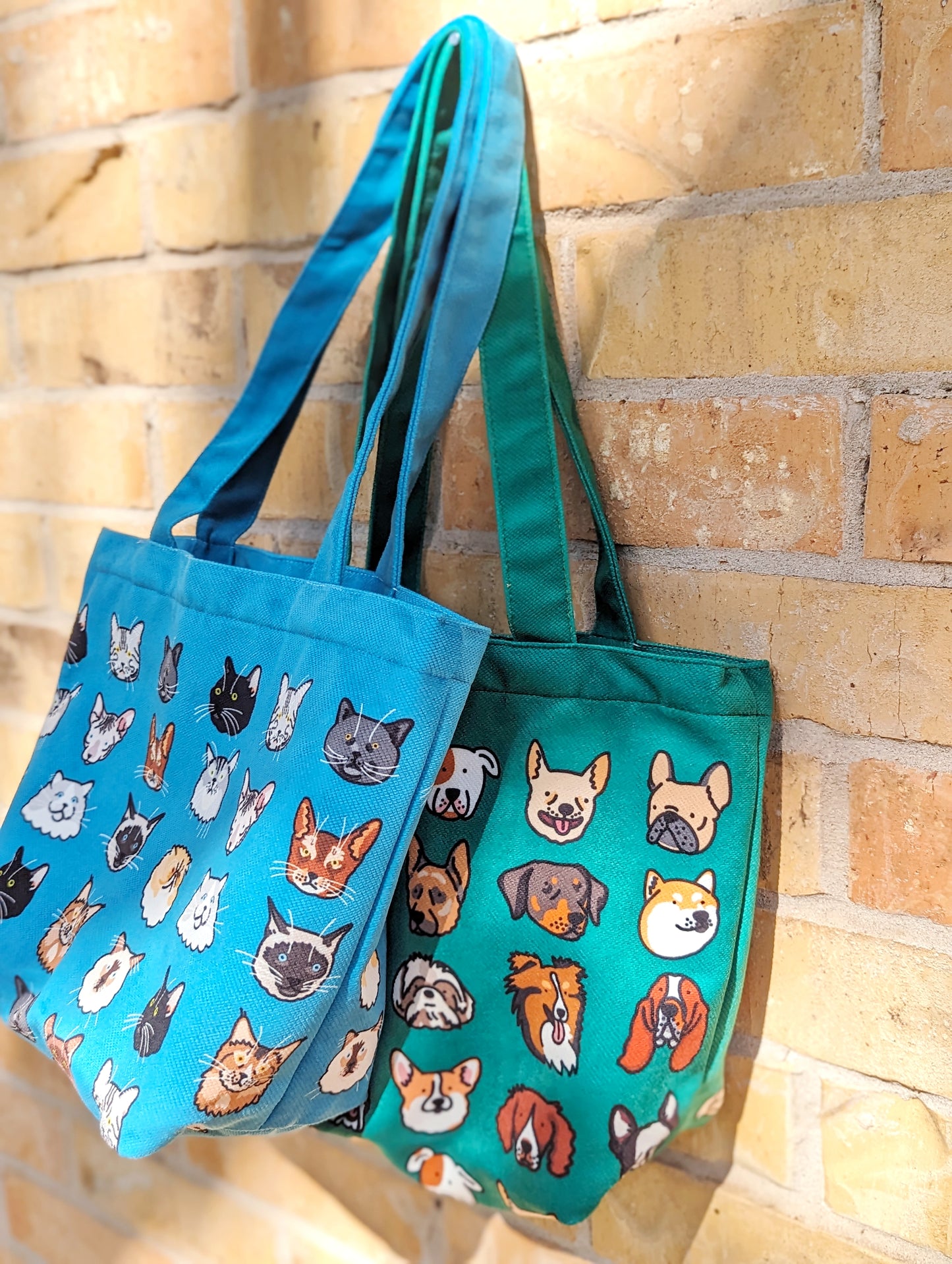 Dog and Cat Tote Bag