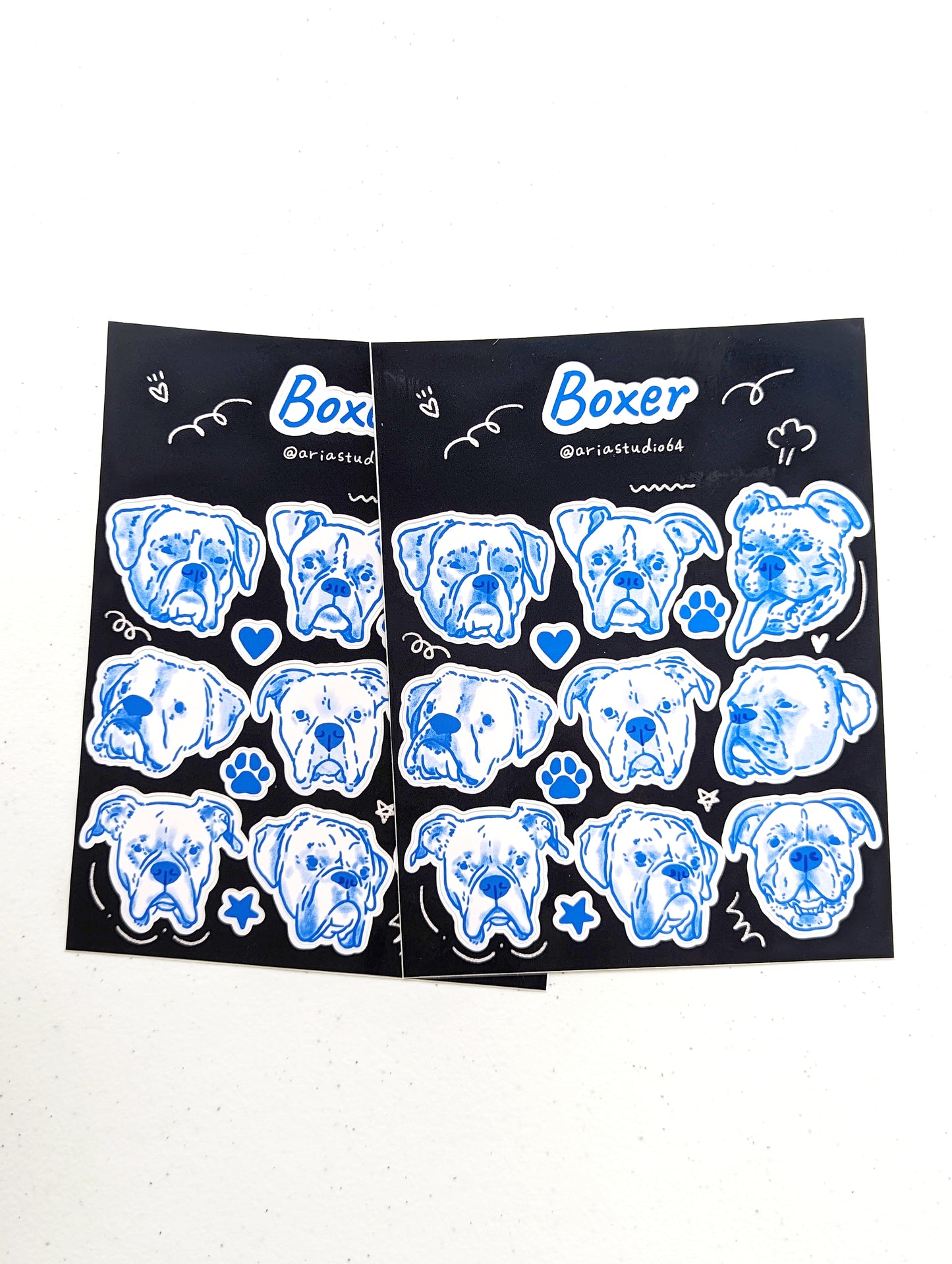 Boxer Sticker Sheet