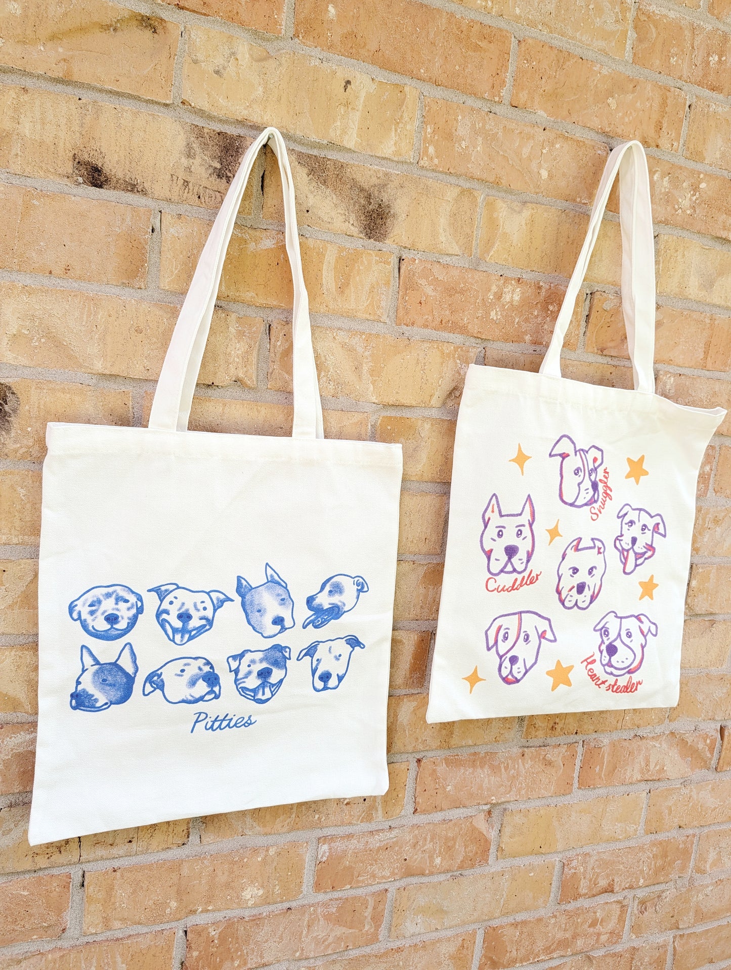 Pitbull Tote Bag