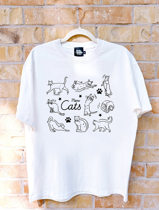Meow Cats Graphic Tee