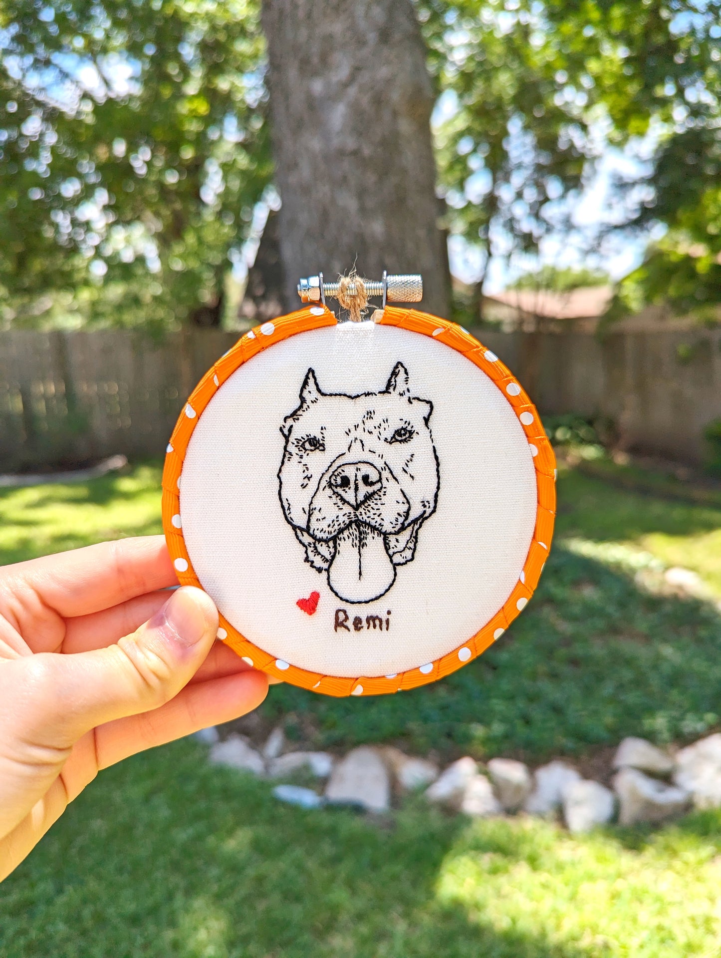 Custom Pet Hand Embroidery kit