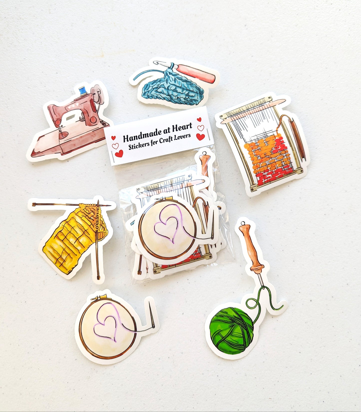 Handmade & Craft Maker Sticker