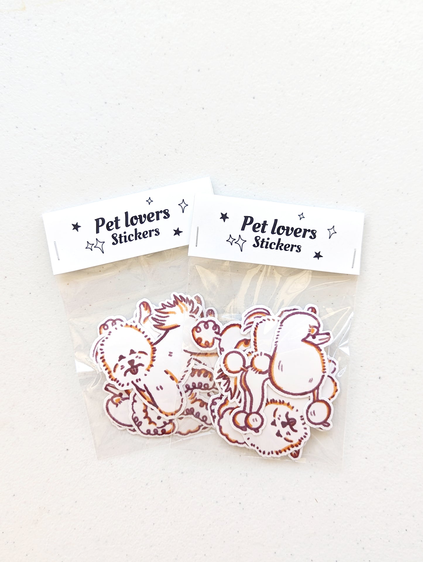 Poodle Sticker Pack