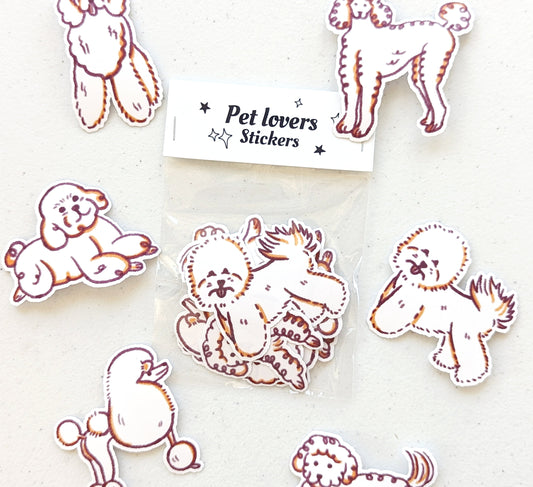 Poodle Sticker Pack