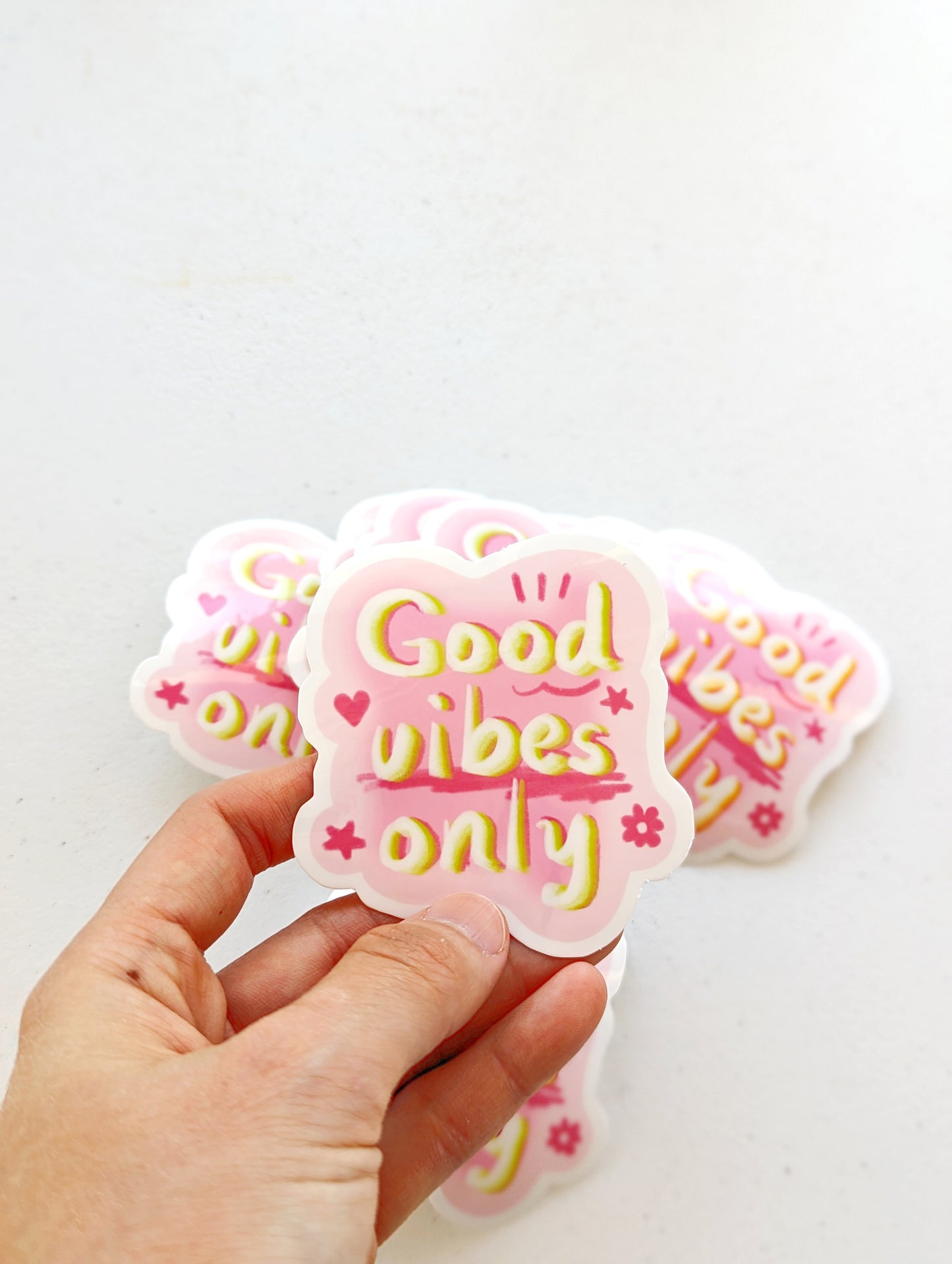 Good Vibes Only Sticker