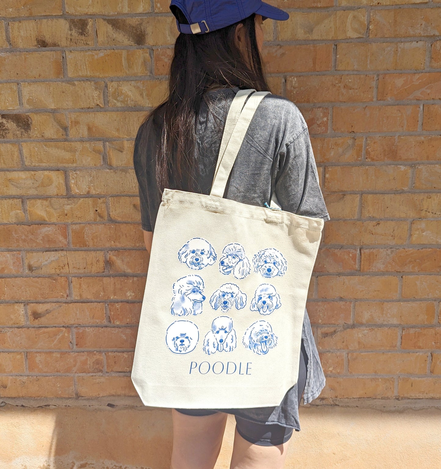Poodle Dog Tote Bag