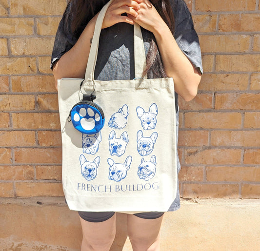 French Dog Tote Bag
