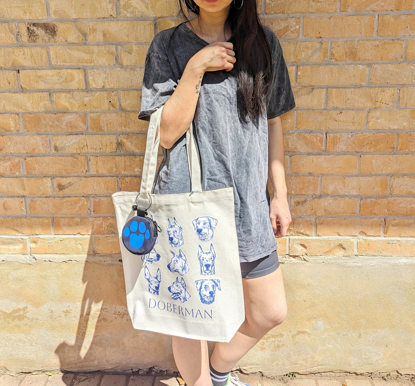 Doberman Dog Tote Bag