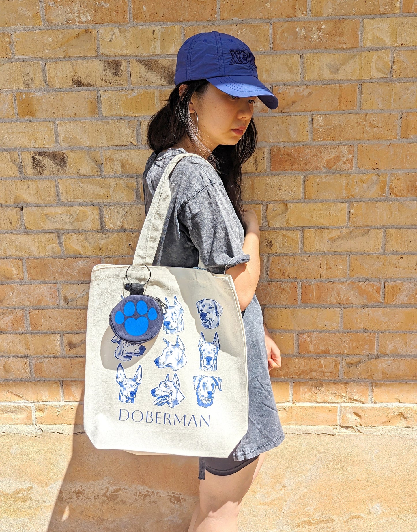 Doberman Dog Tote Bag