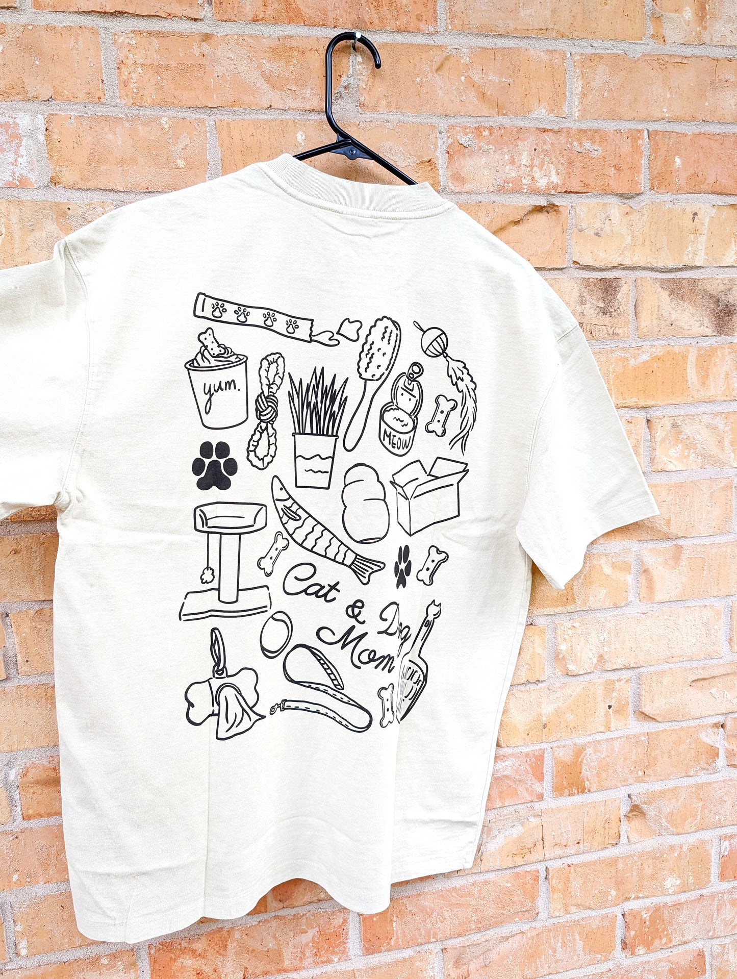 Cat & Dog Parent T-Shirt – Vintage Pet Lover Tee