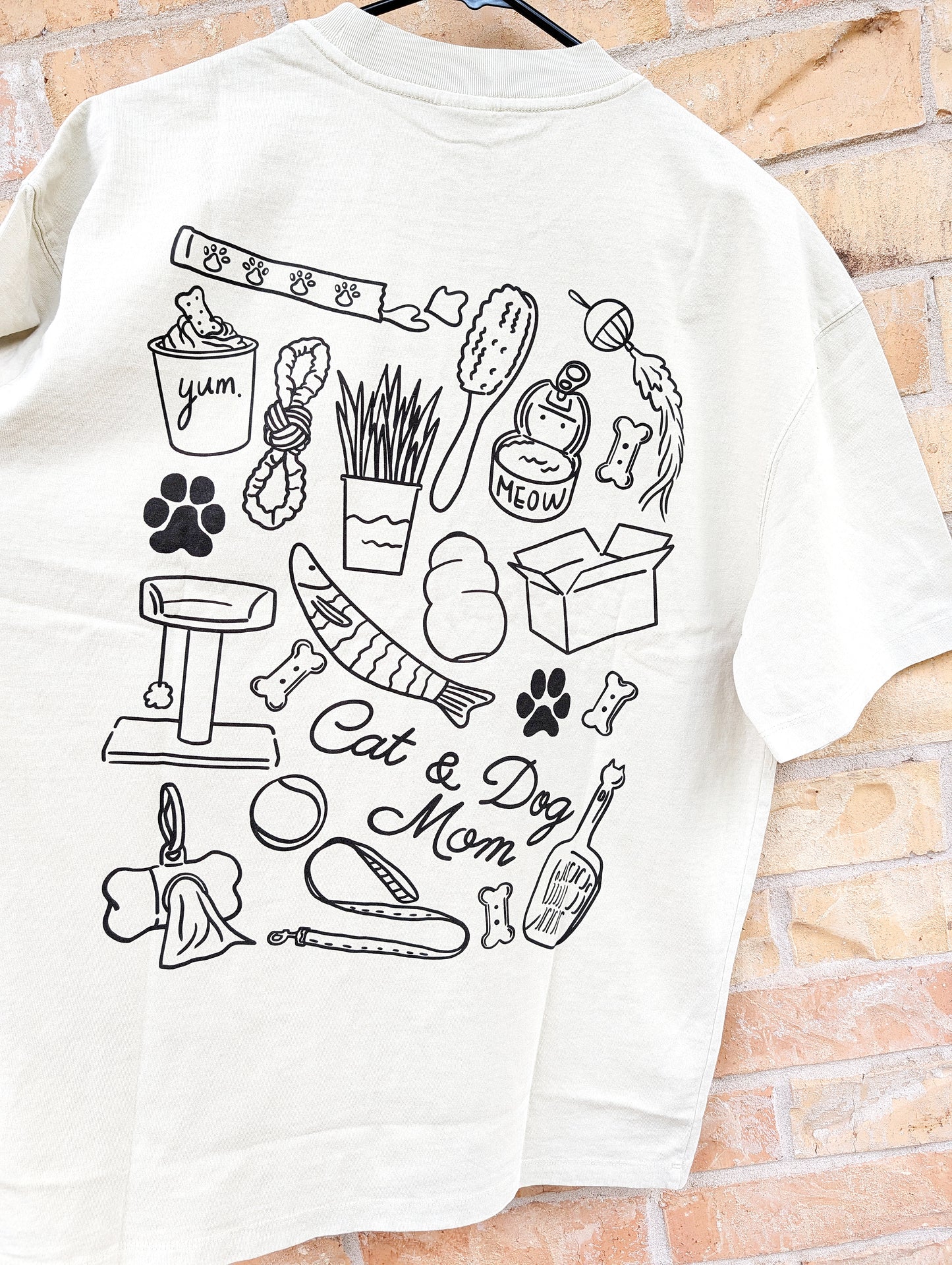 Cat & Dog Parent T-Shirt – Vintage Pet Lover Tee