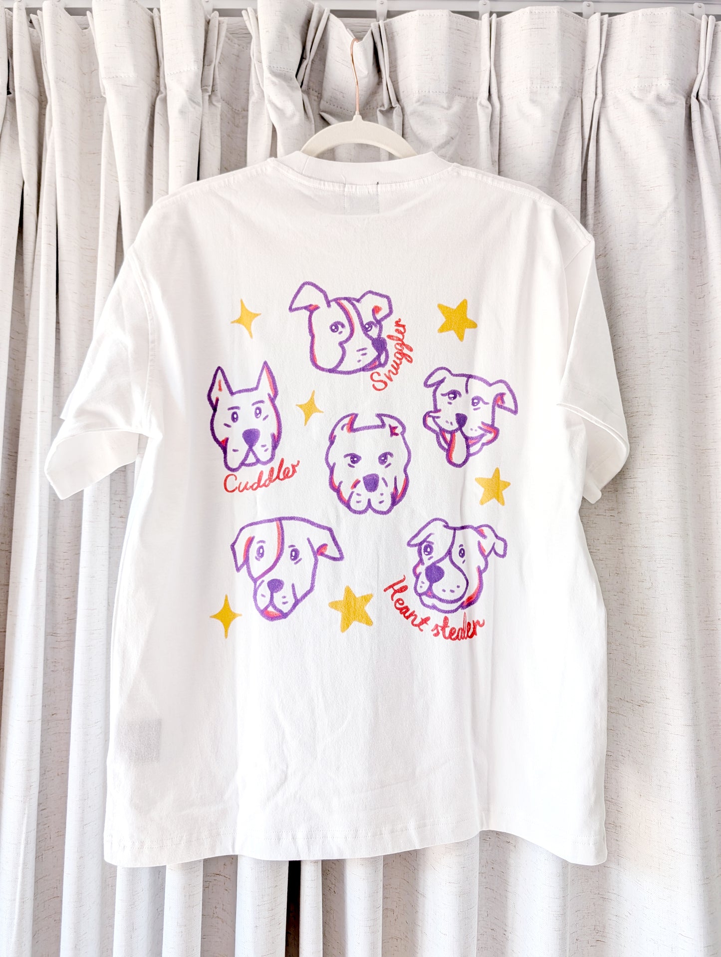 Retro-inspired Pitbull T-shirt