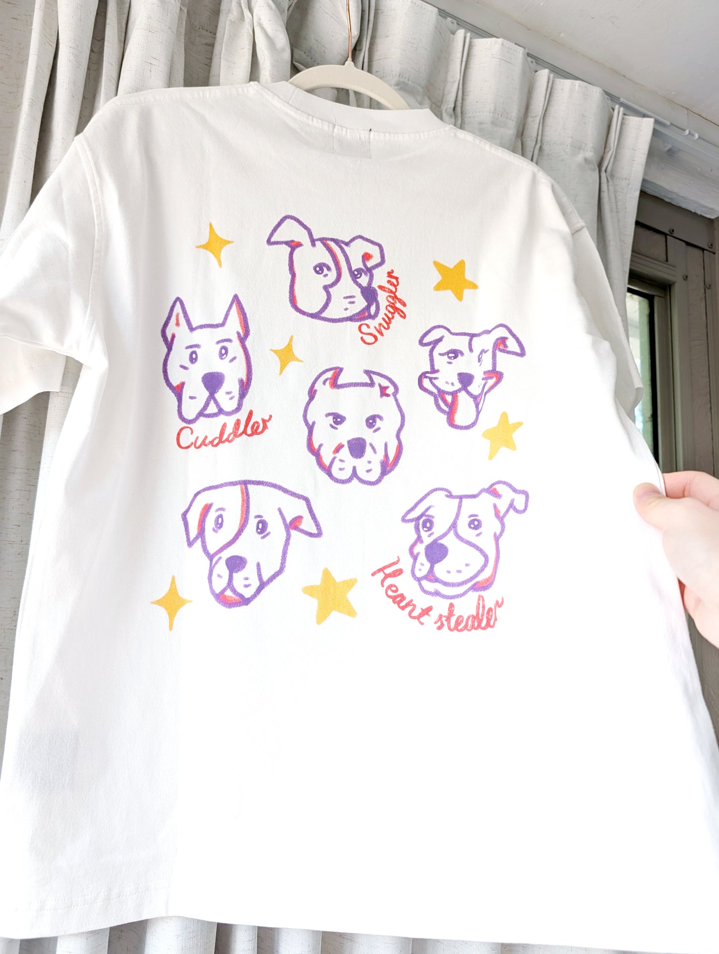 Retro-inspired Pitbull T-shirt