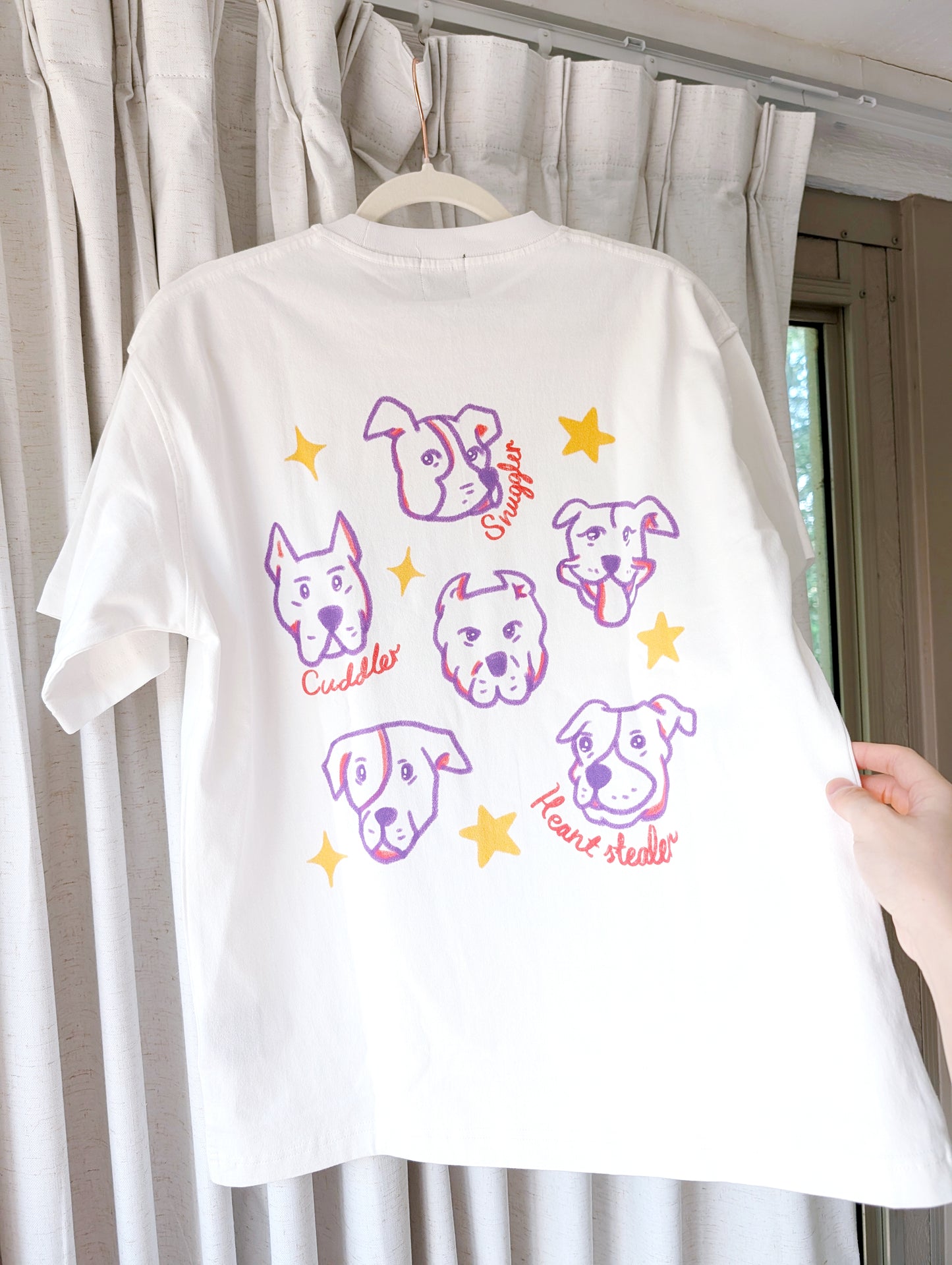 Retro-inspired Pitbull T-shirt