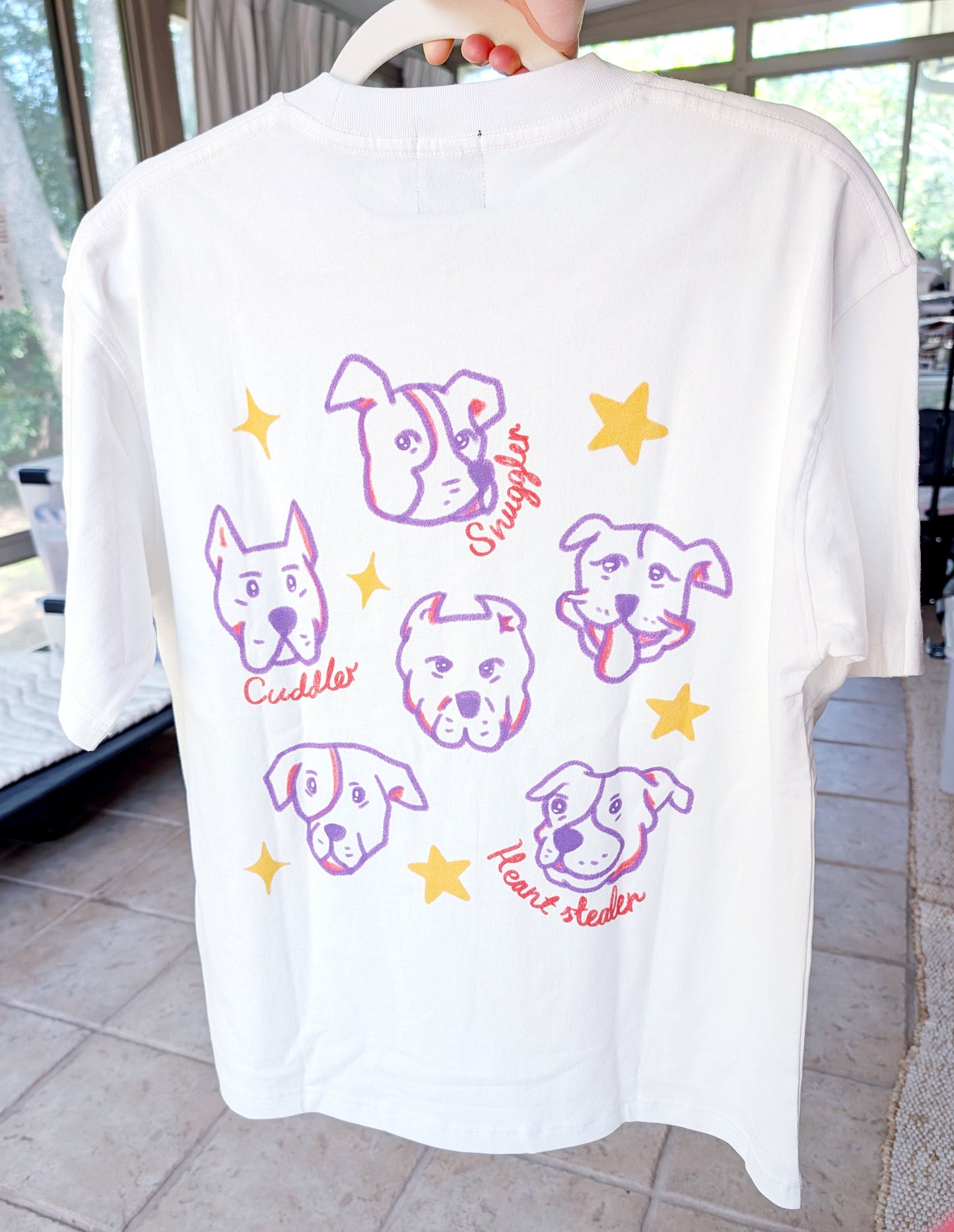 Retro-inspired Pitbull T-shirt