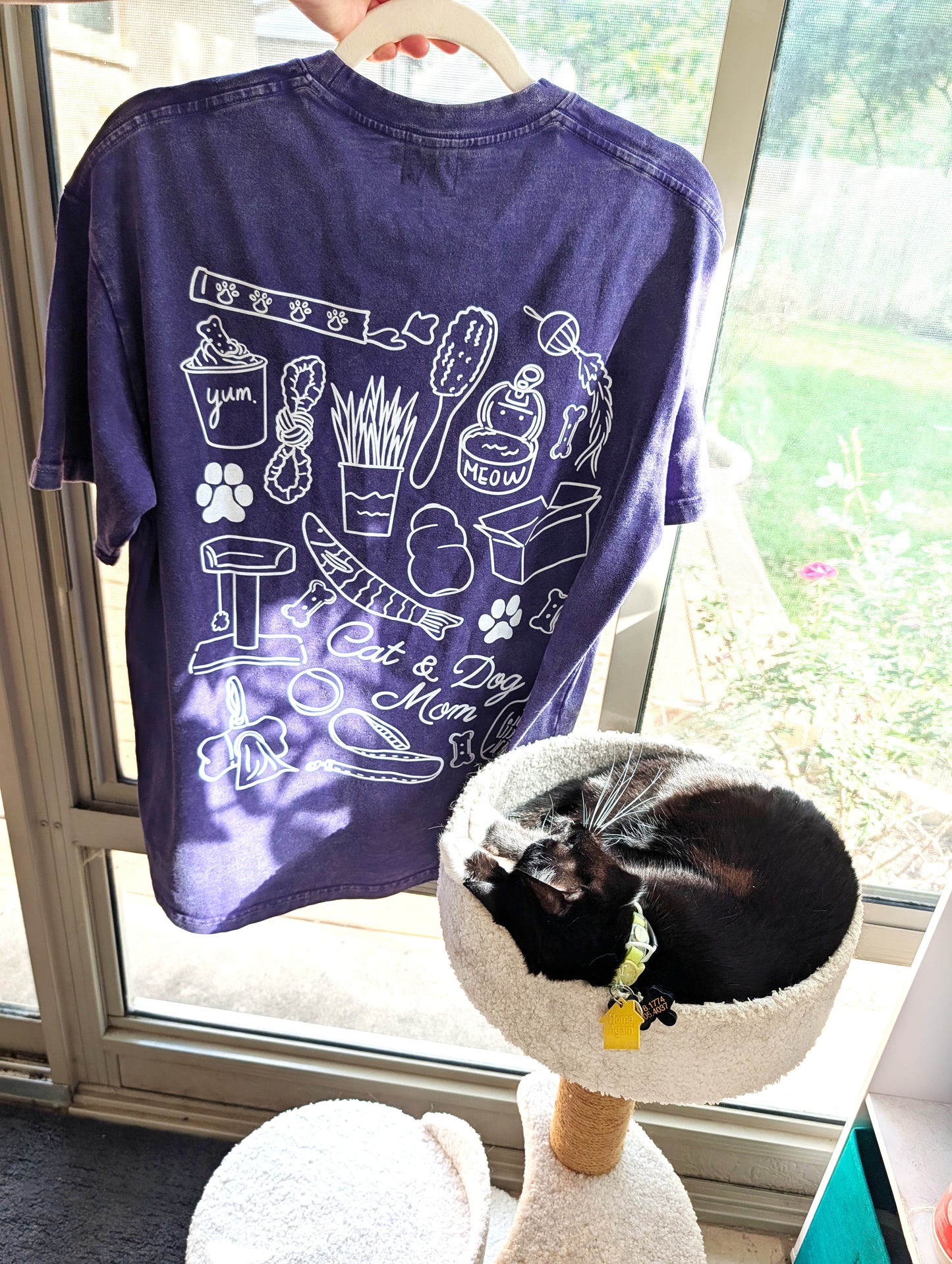 Cat & Dog Parent T-Shirt – Vintage Pet Lover Tee