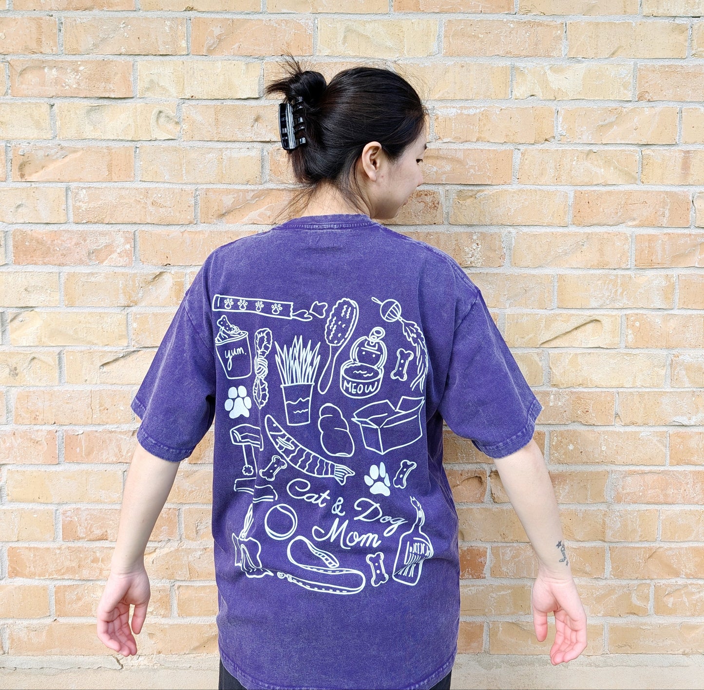 Cat & Dog Parent T-Shirt – Vintage Pet Lover Tee