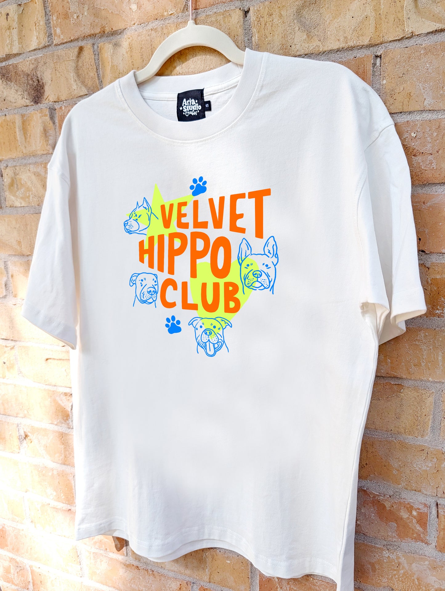Velvet Hippo Club Pitbull T-Shirt