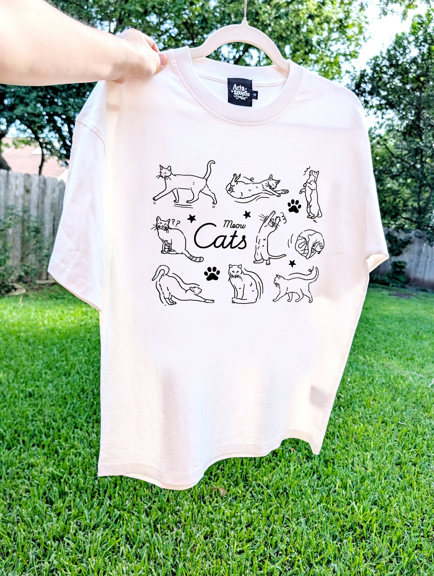 Meow Cats Graphic Tee