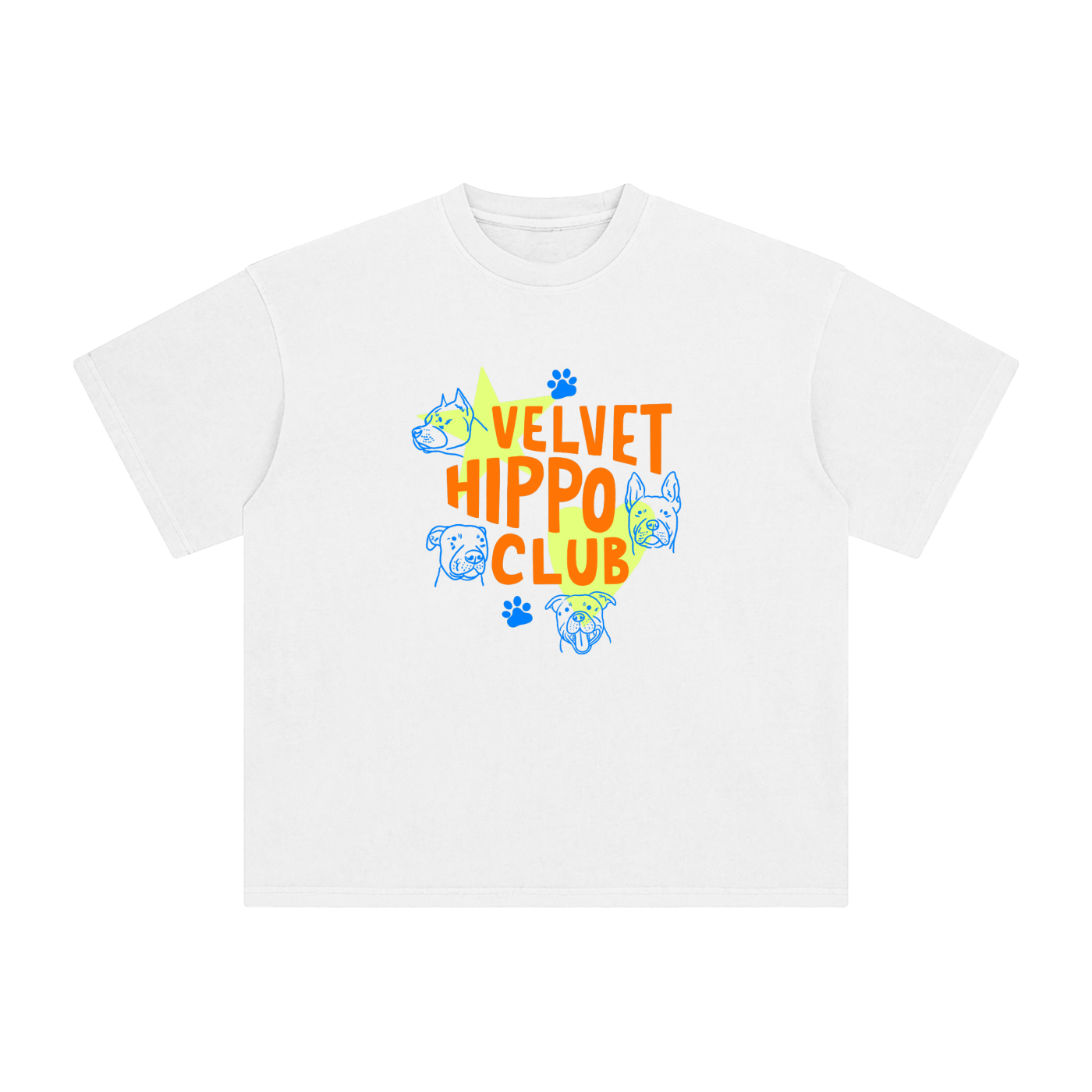 Velvet Hippo Club Pitbull T-Shirt