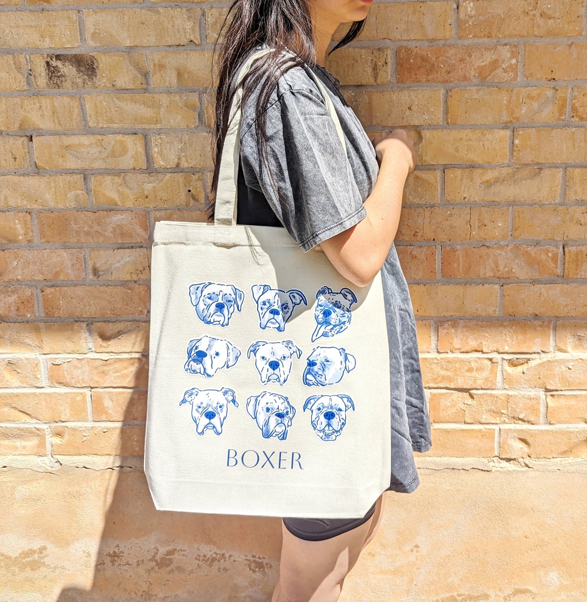 dog tote bag