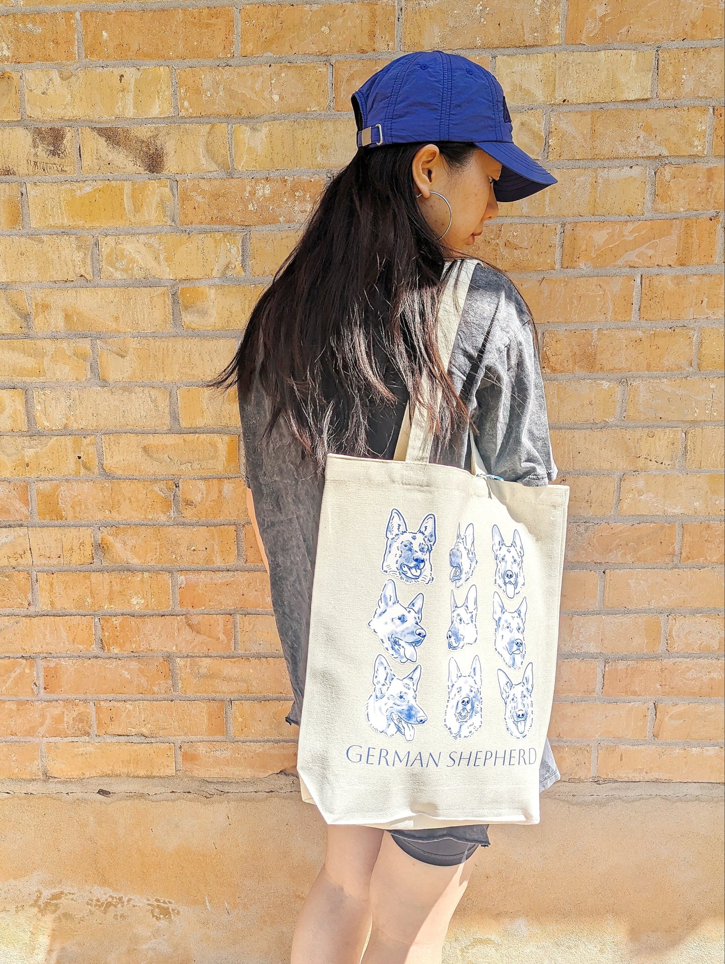 German Shepherd Dog Tote Bag