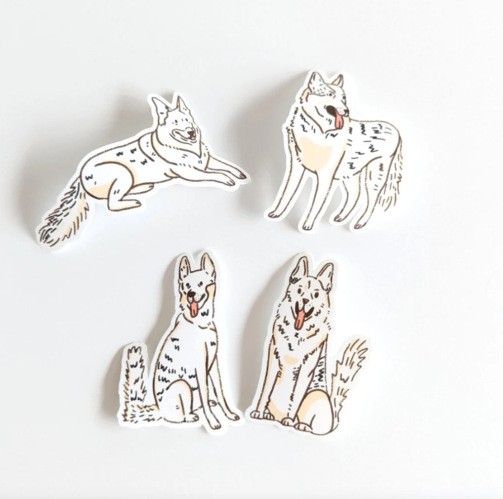 dog sticker