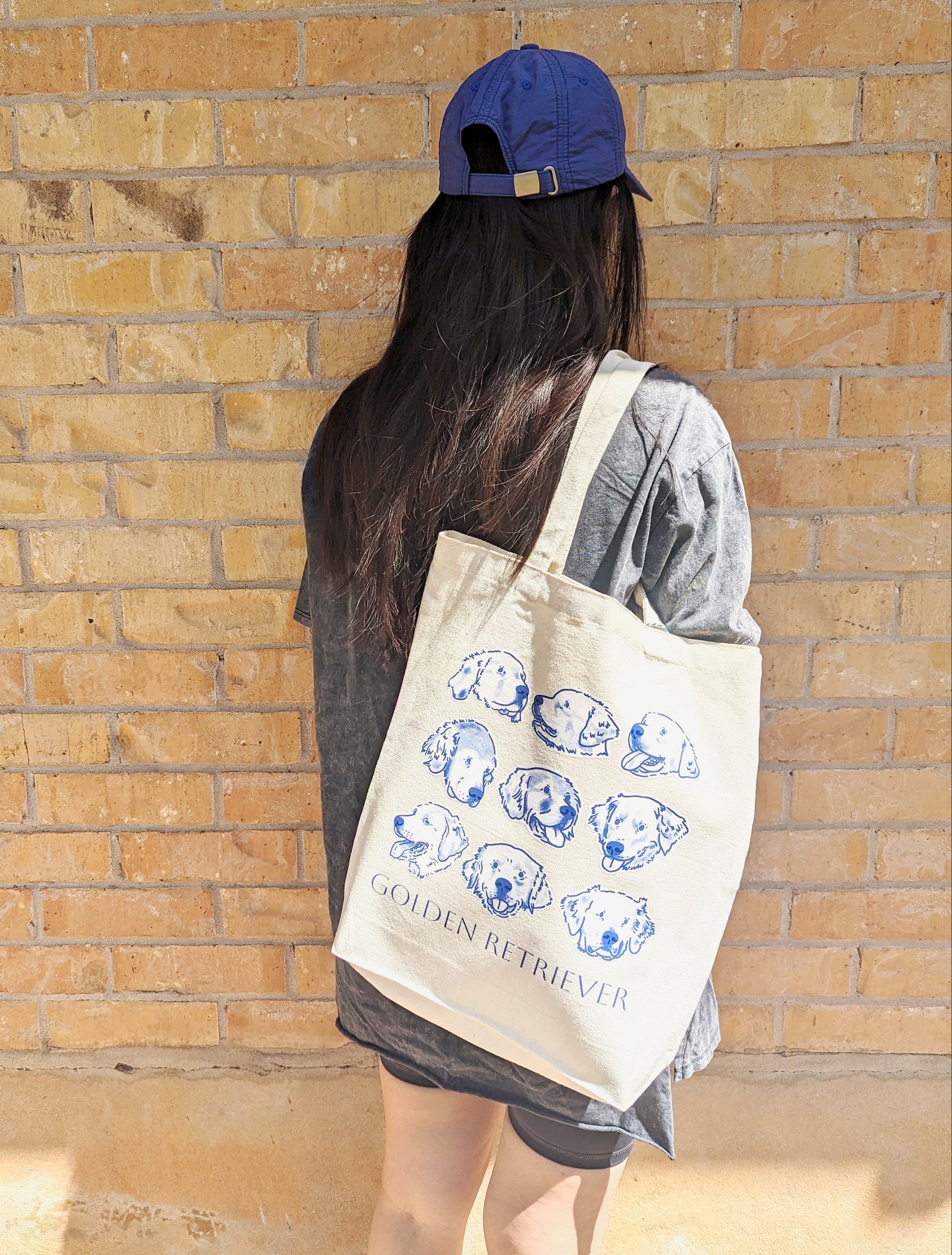 Golden Retriever tote bag