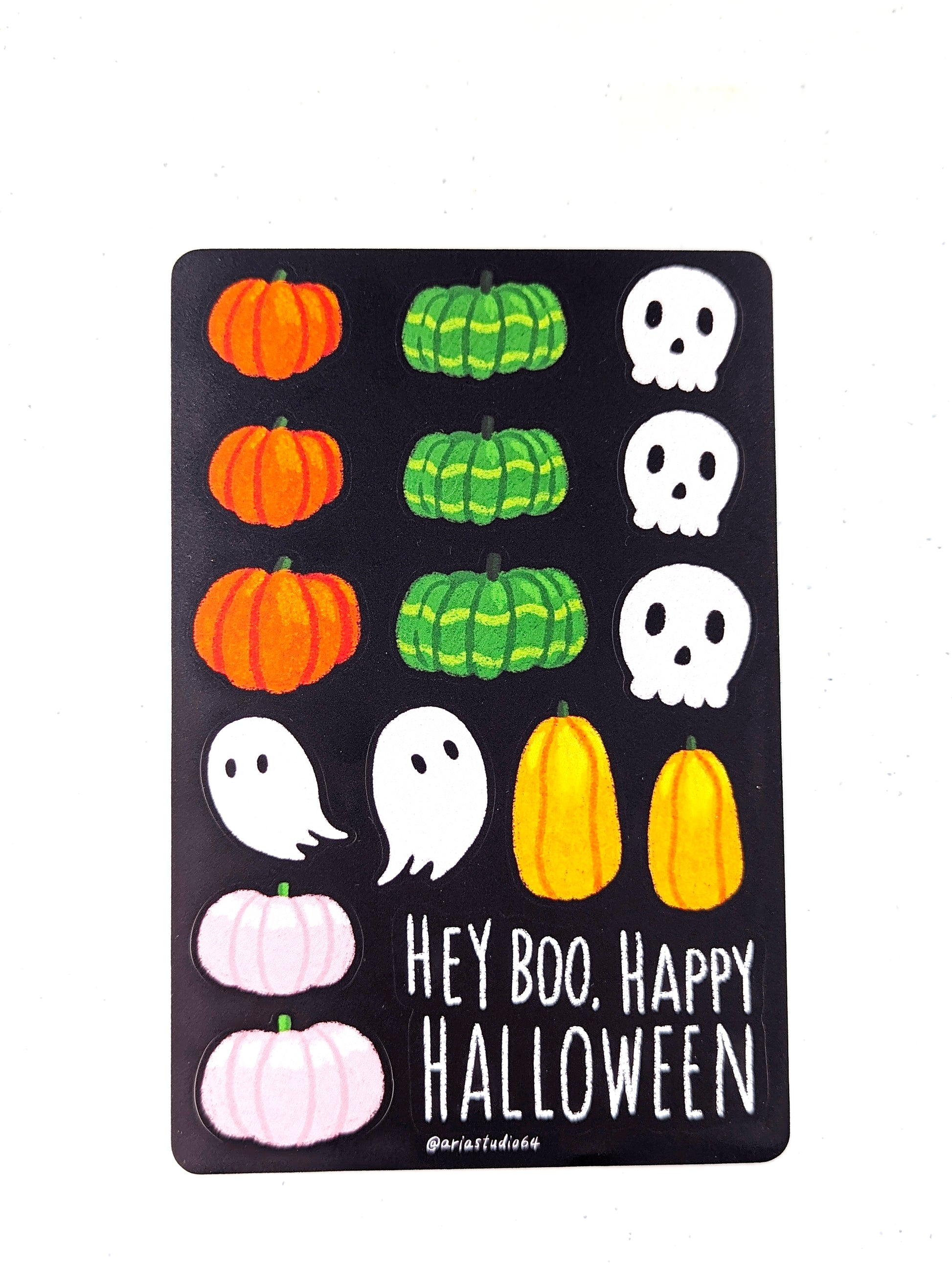 Halloween sticker sheet