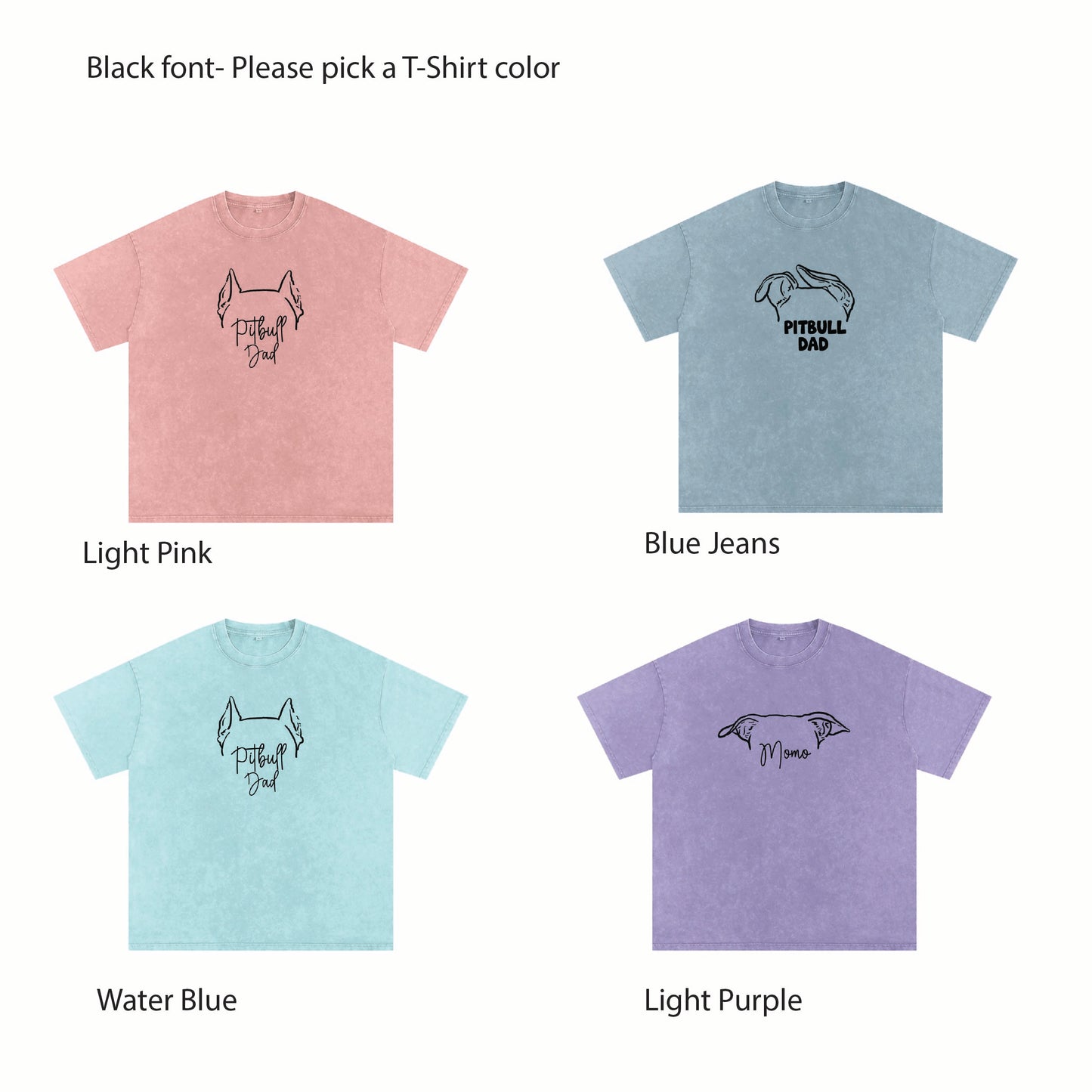 Customizable Pitbull Ears Design