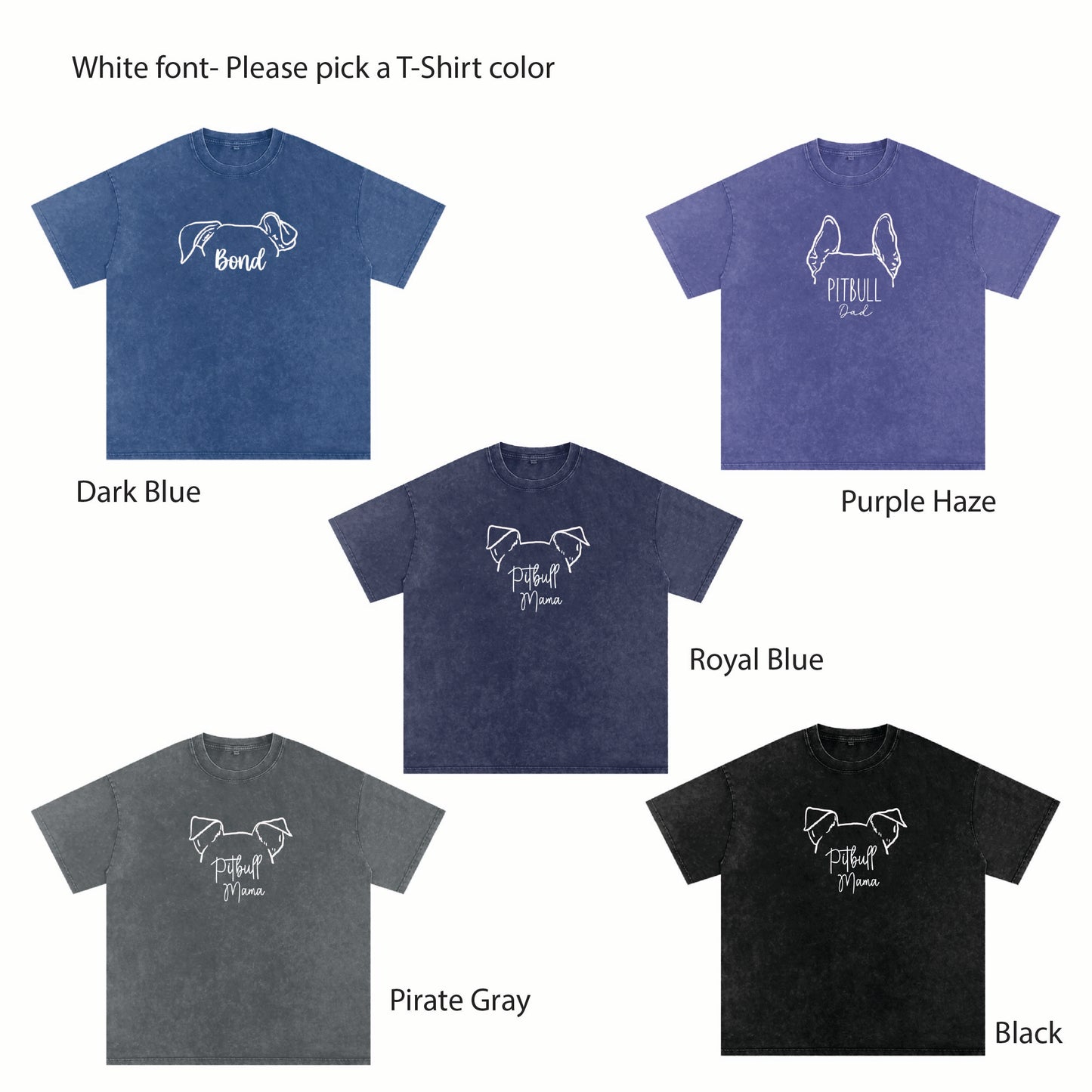 Customizable Pitbull Ears Design