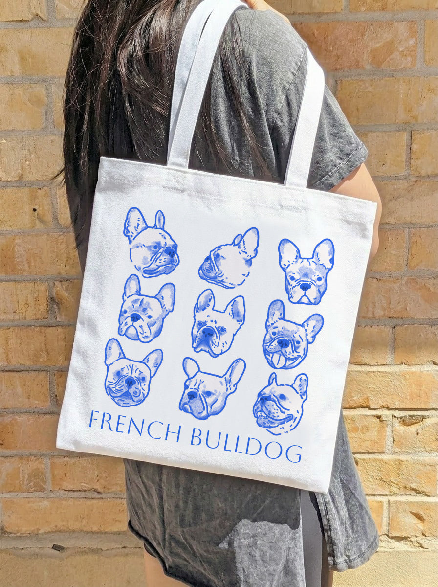 Dog lover tote bag