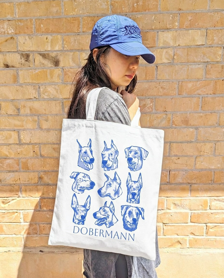 Dog lover tote bag