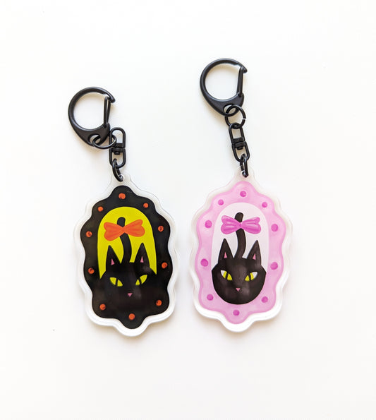 cat keychain