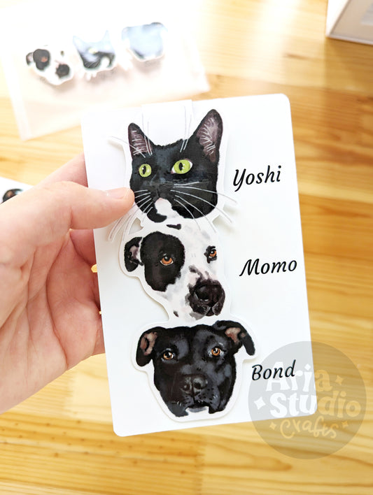 Custom Pet Bookmark