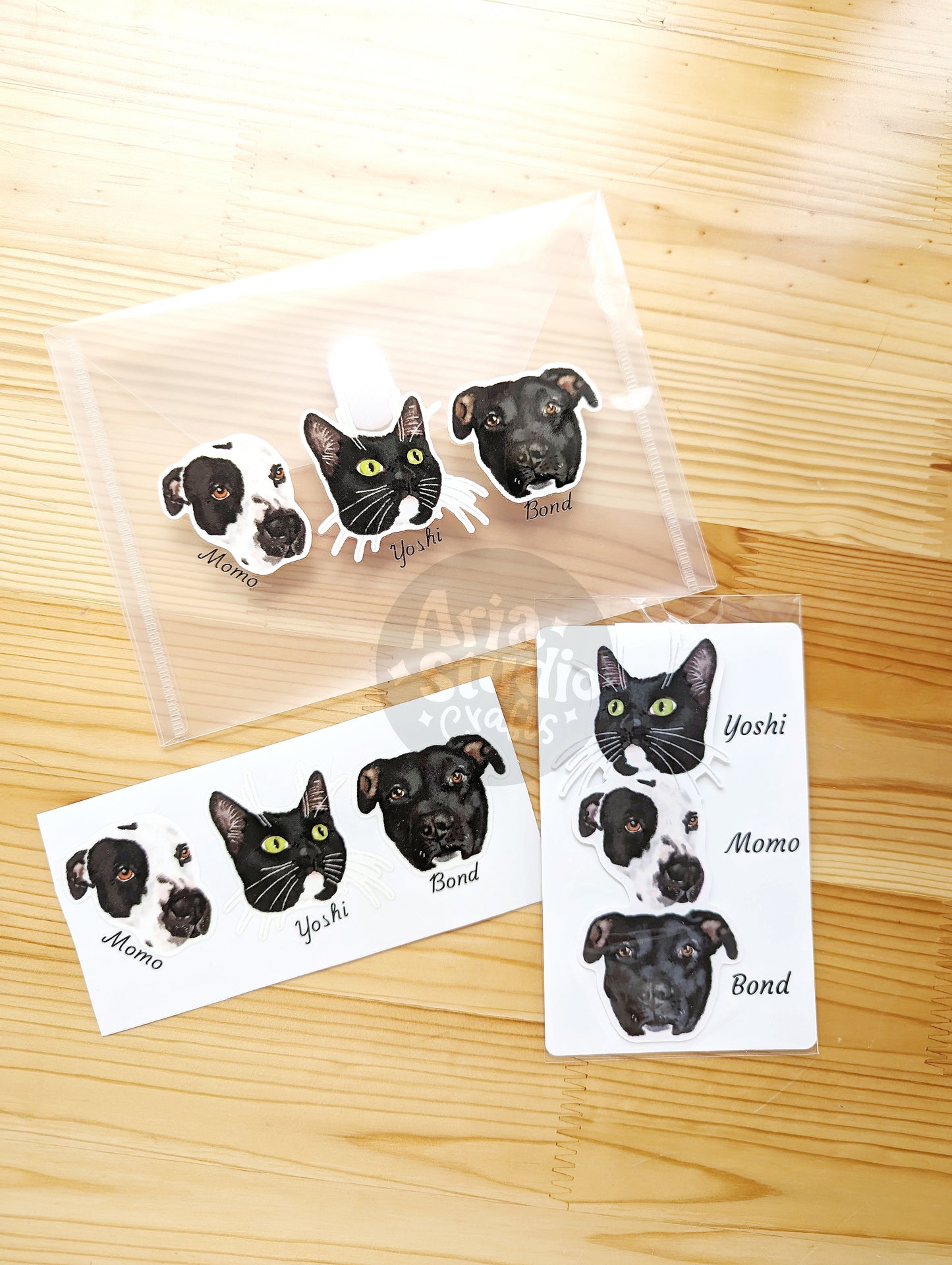 A Stationery Set - Custom pet stationery set