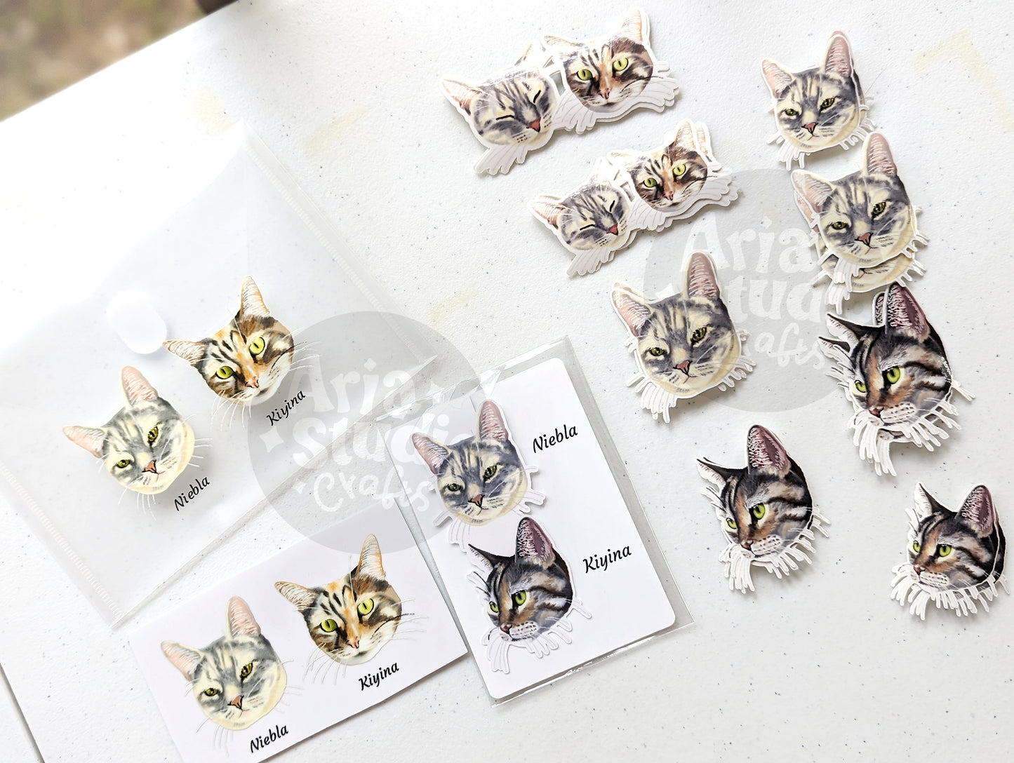 A Stationery Set - Custom pet stationery set