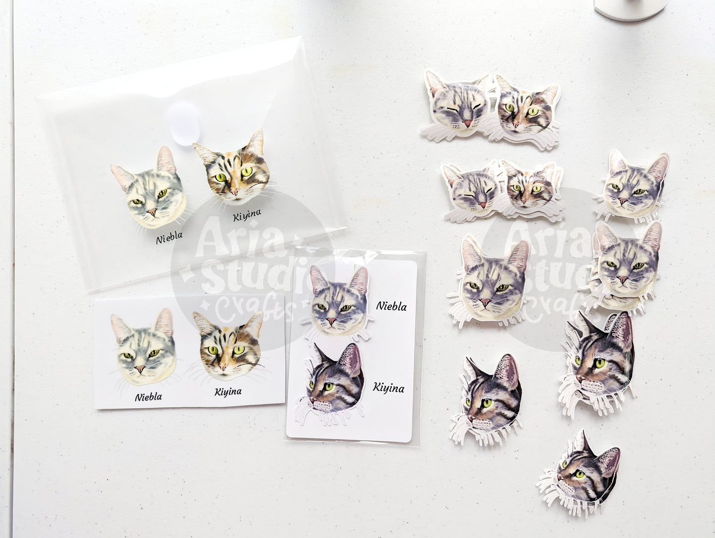 A Stationery Set - Custom pet stationery set