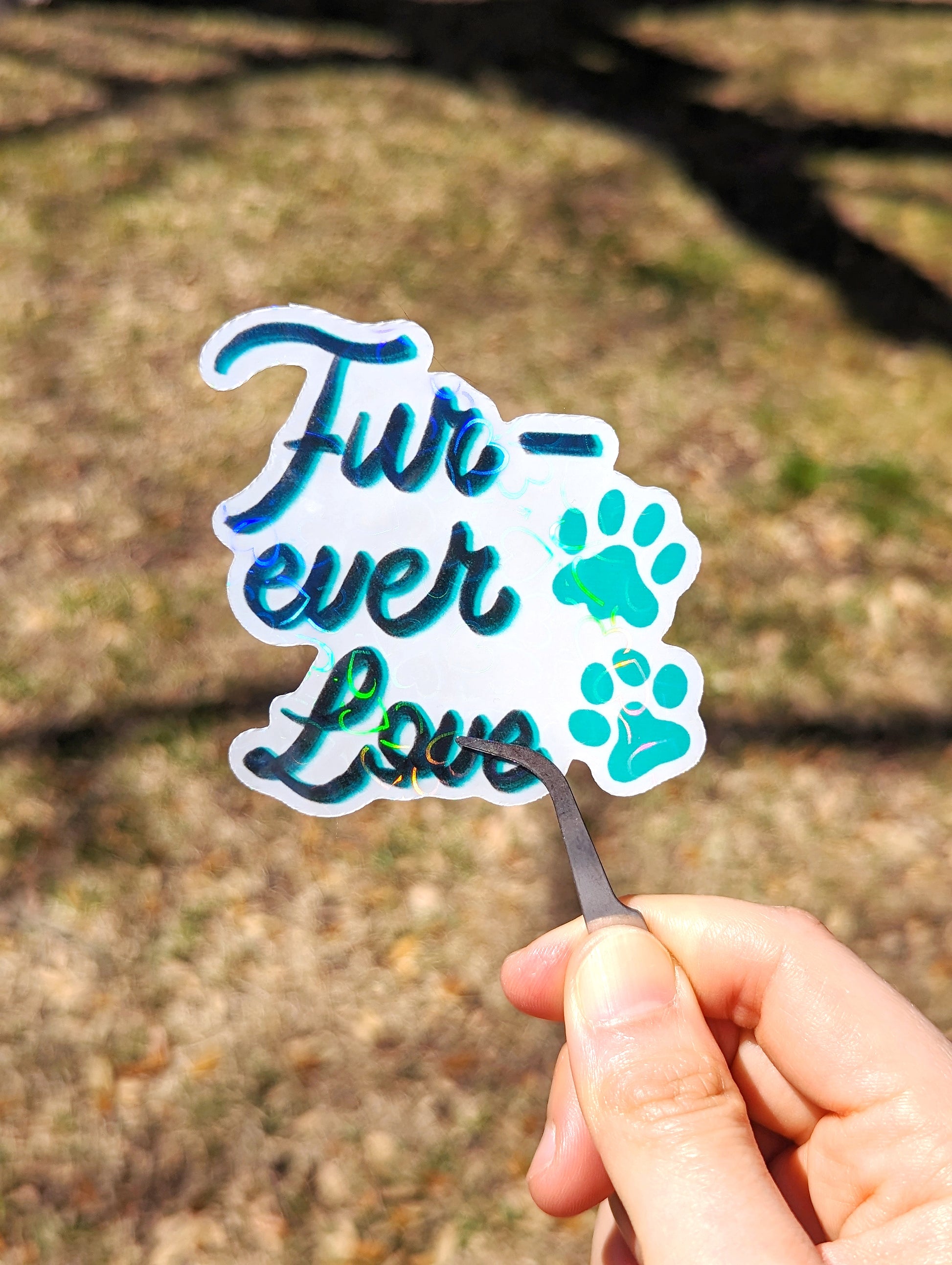 dog owner sticker