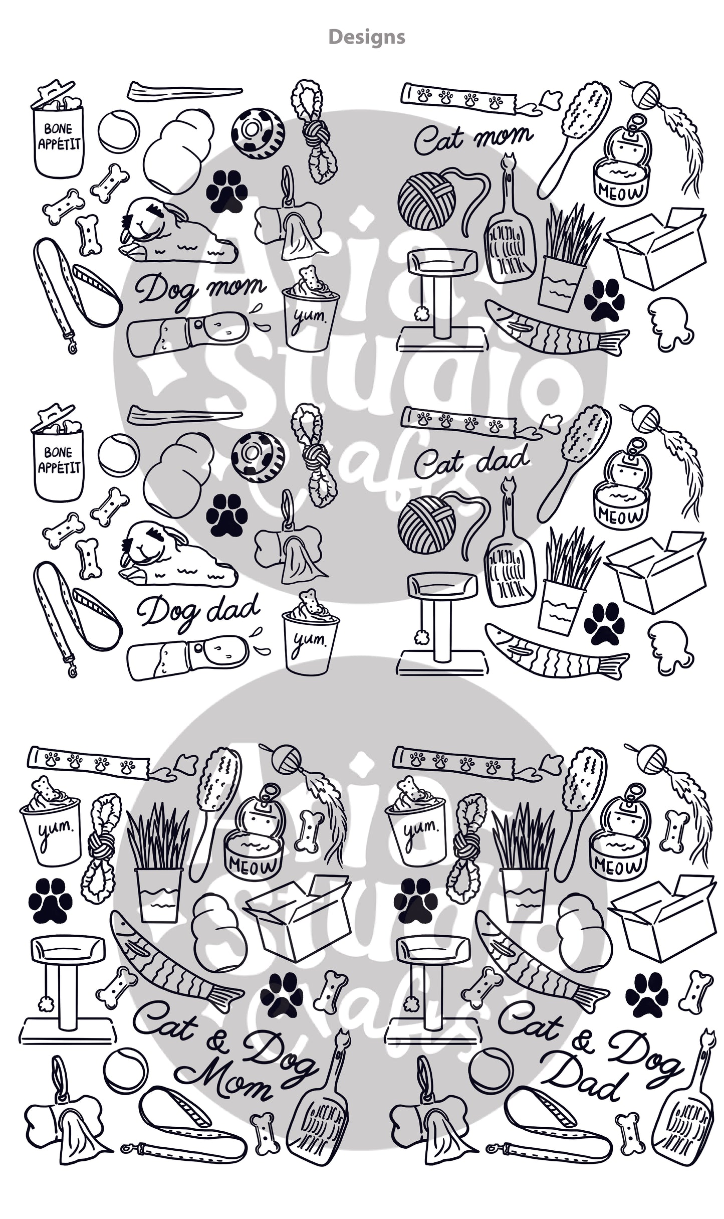 Cat & Dog Parent T-Shirt – Vintage Pet Lover Tee