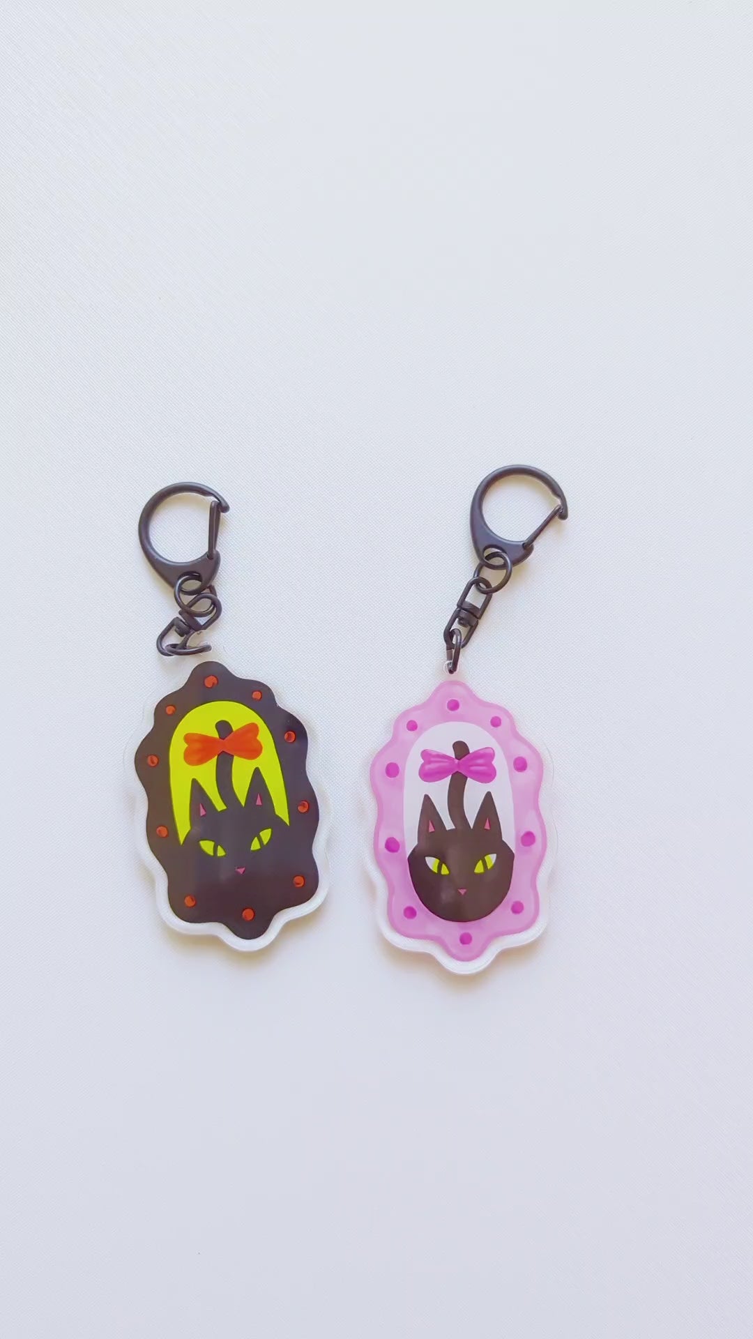cat keychain
