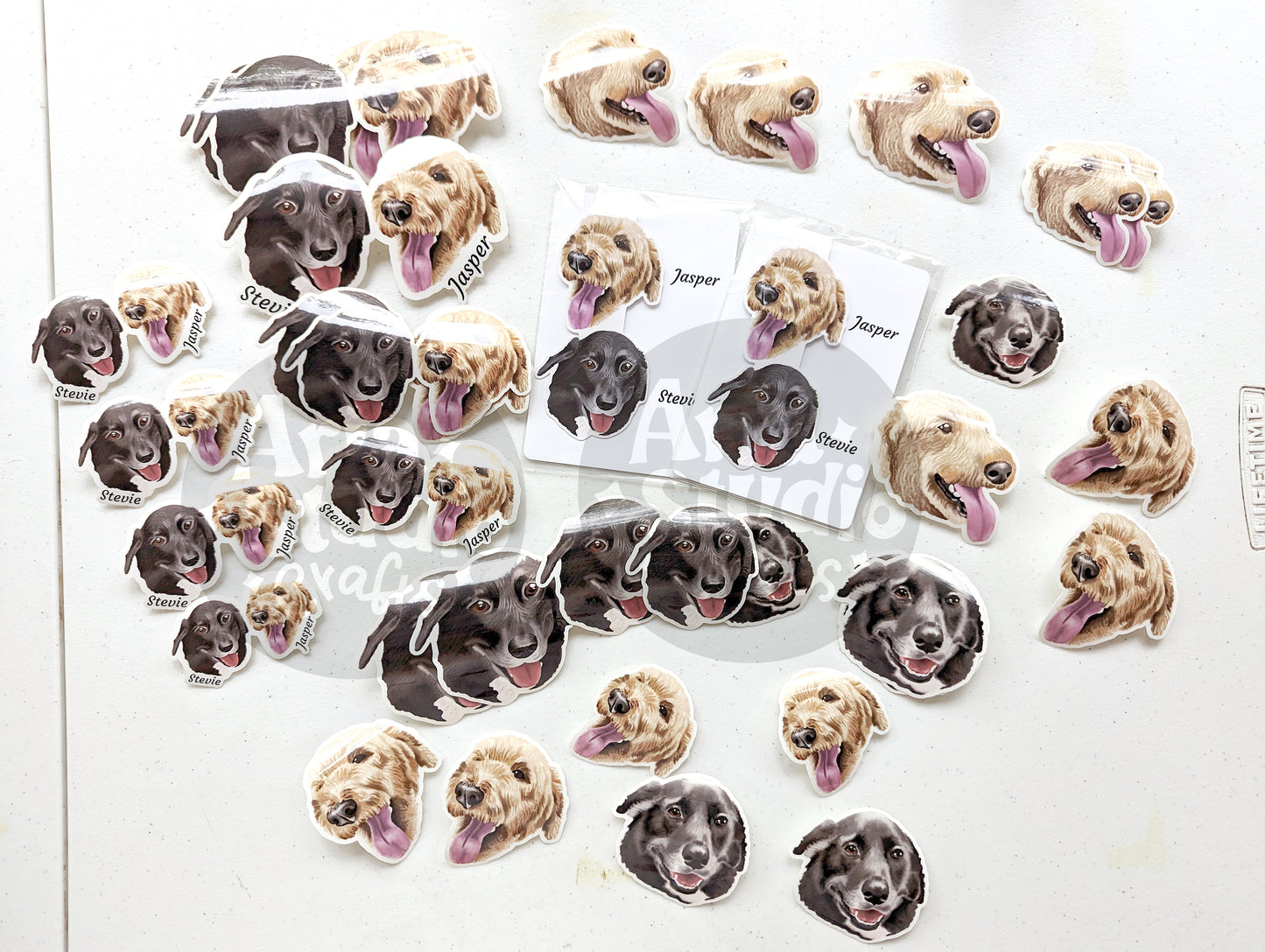 A Stationery Set - Custom pet stationery set