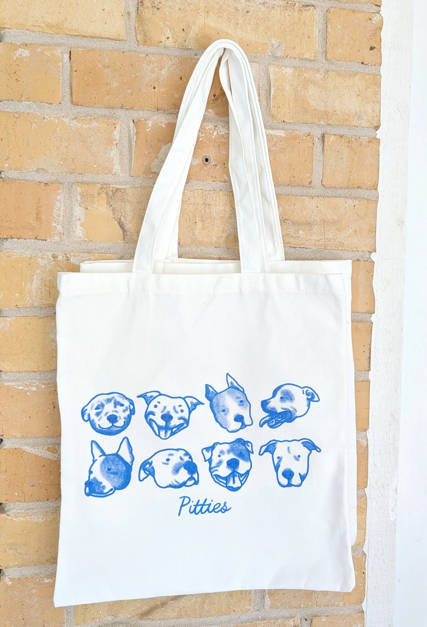 Pitbull Tote Bag