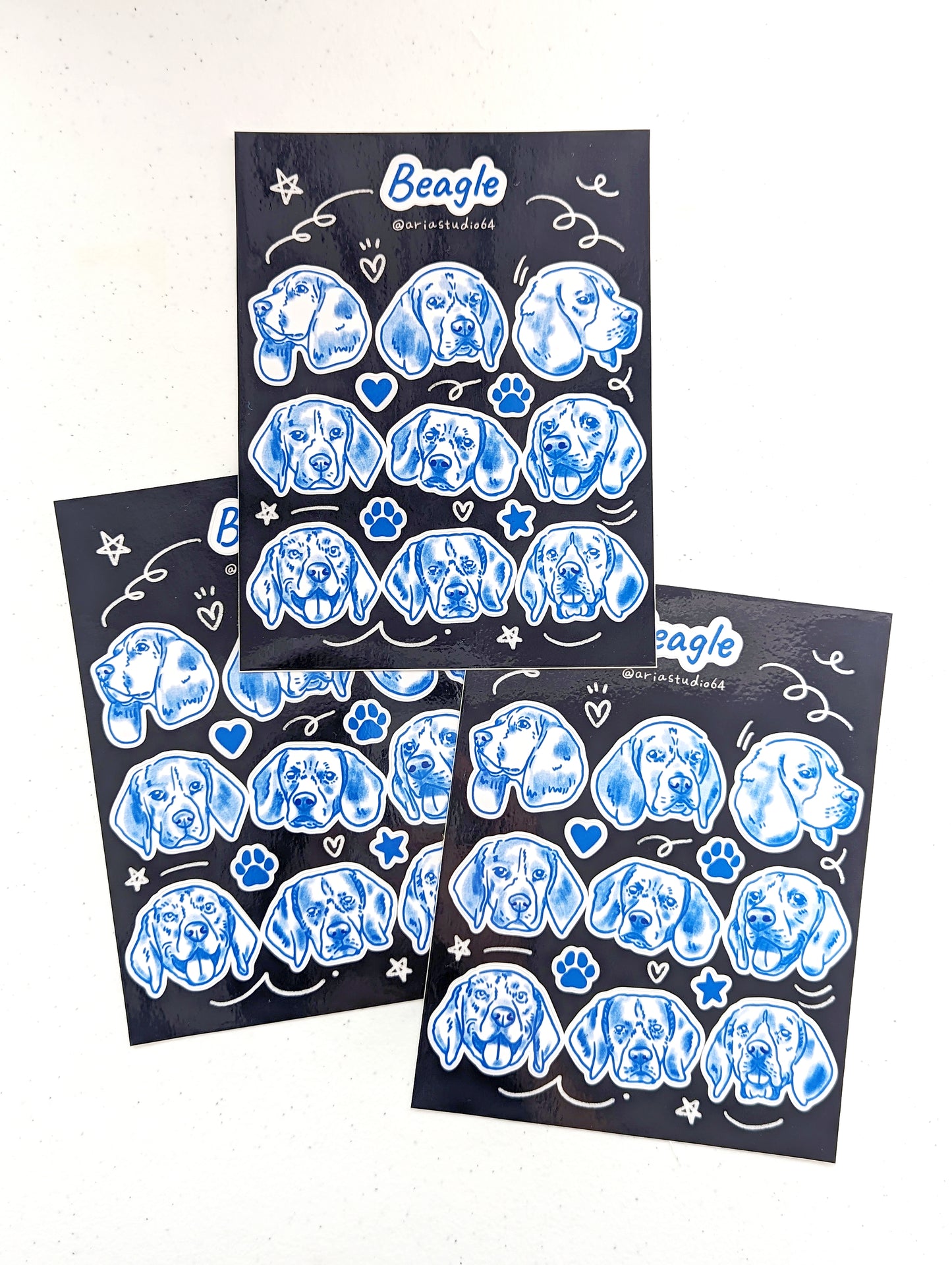 Beagle Sticker Sheet