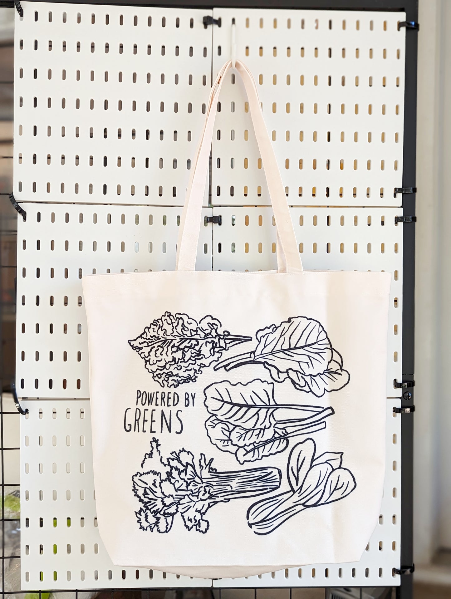 Veggies Illustration Tote Bag