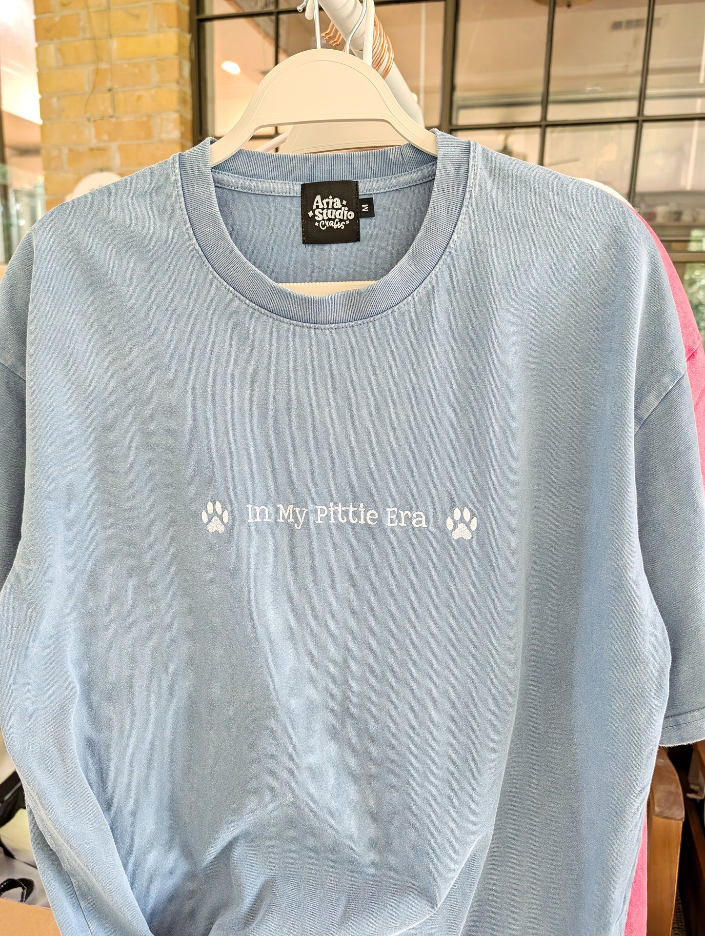 " In My Pittie Era " Embroidery T-shirt